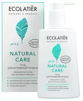 Гель для интимной гигиены Natural Care Ежедневный уход, 250 мл, Ecolatier