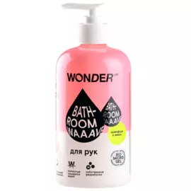 Гель для мытья рук «Грейпфрут и лимон», Bathroom Waaave, 500 мл, WONDERLAB