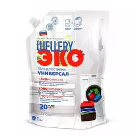 Гель для стирки универсальный,1 л, Wellery
