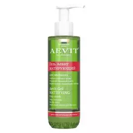 Гель Матирующий для умывания для жирной кожи, AEVIT, 200 мл, Librederm