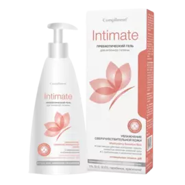 Гель с пребиотиками для интимной гигиены Intimate, 250 мл, Compliment