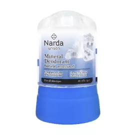 Дезодорант кристаллический натуральный Mineral Deodorant Natural, 45г, Narda