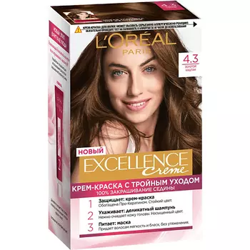 L'ORAL PARIS Стойкая крем-краска для волос Excellence Crme