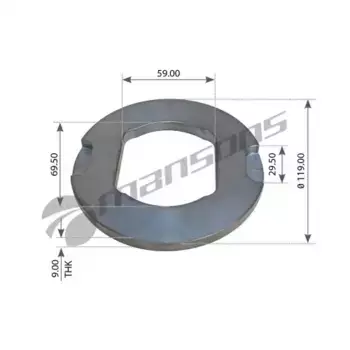 шайба запорная! ступицы\ DAF CF75/CF85/XF95/XF105 200.160 MANSONS