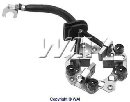щетки стартера! Hitachi 4.5x14x17 12V\ Nissan, Opel Vectra Diesel 69-8117 WAI