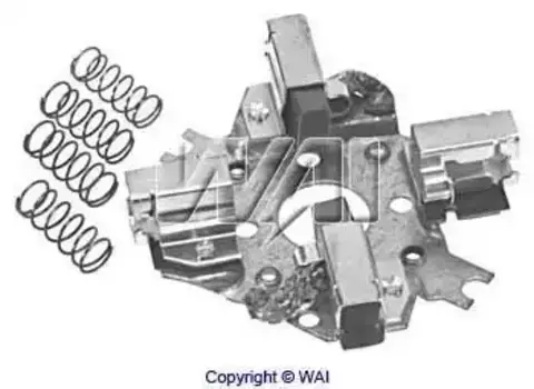 щеткодержатель стартера! (+2xBS143)/(BSX137-143) Bosch\ MB OM615 69-9105 WAI