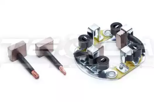 щеткодержатель стартера! (+2xJAS74)/(JASX74)\ Hitachi Nissan TT51091 TESLA TECHNICS