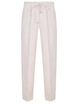 Брюки льняные KITON