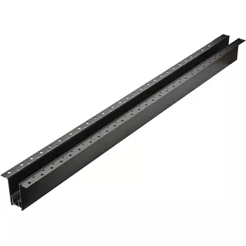 Шинопровод 1м 48V магнитный встраиваемый 48W метр UBX-MMB4/35 Uniel BLACK 100