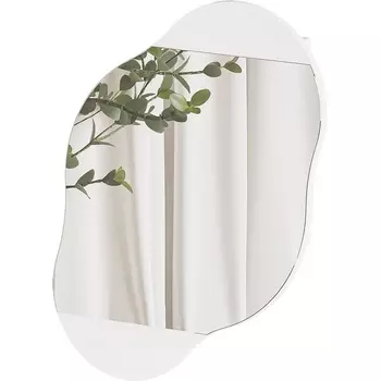 Шкаф настенный CLOUD STORAGE WALL MIRROR LEVE (ЛДСП/Белый) арт.LEV01105