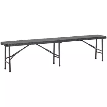 Скамейка складная Stool Group Кейт 180 коричневая УТ000005404