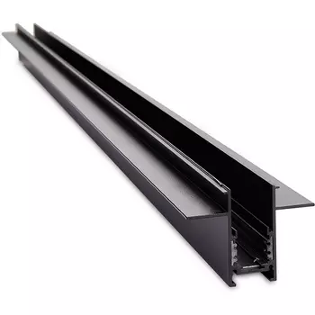 Шинопровод под гипсокартон 48V низковольтный встраиваемый Donolux SPACE-Track system DLT2500InB M