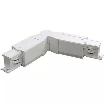 Коннектор поворотный шарнирный Trinity белый (трехфазный) Maytoni Technical TRA005CS-31W