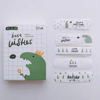 20 шт./кор., дышащие пластыри с героями мультфильмов для детей, пластыри для повязки на раны, гемостаз, клейкие повязки, первая помощь, неотложная помощь