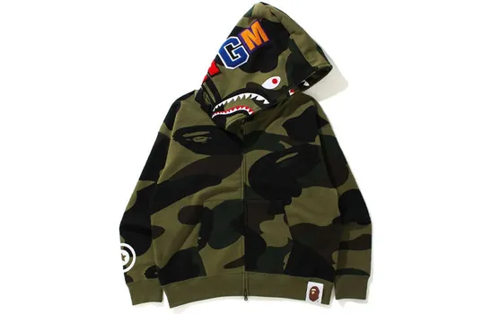 Свитшот Shark Series для мужчин A Bathing Ape, желтый