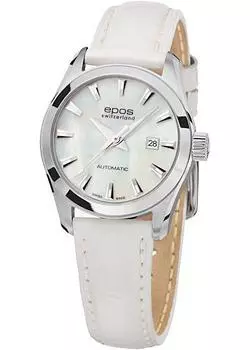Швейцарские наручные женские часы Epos 4401.122.20.18.10. Коллекция Ladies