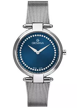 Швейцарские наручные женские часы Grovana 4516.1135. Коллекция DressLine