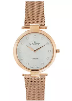 Швейцарские наручные женские часы Grovana 4516.1863. Коллекция DressLine