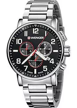 Швейцарские наручные мужские часы Wenger 01.0343.105. Коллекция Attitude Chrono
