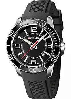 Швейцарские наручные мужские часы Wenger 01.0851.117. Коллекция Roadster
