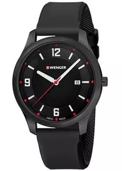 Швейцарские наручные мужские часы Wenger 01.1441.111. Коллекция City Active