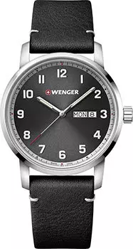 Швейцарские наручные мужские часы Wenger 01.1541.116. Коллекция Attitude Heritage
