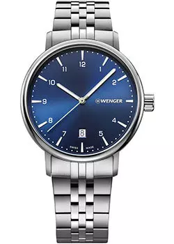 Швейцарские наручные мужские часы Wenger 01.1731.121. Коллекция Urban Classic
