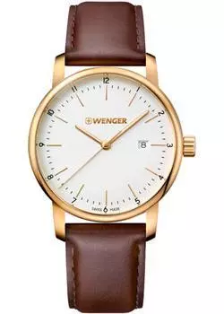 Швейцарские наручные мужские часы Wenger 01.1741.108. Коллекция Urban Classic