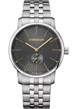 Швейцарские наручные мужские часы Wenger 01.1741.106. Коллекция Urban Classic