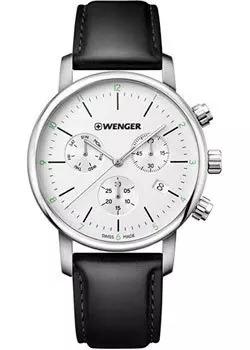 Швейцарские наручные мужские часы Wenger 01.1743.118. Коллекция Urban Classic Chrono