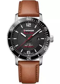 Швейцарские наручные мужские часы Wenger 01.1841.105. Коллекция Roadster