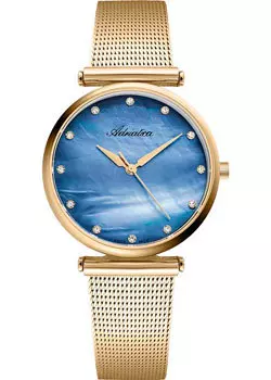 Швейцарские наручные женские часы Adriatica 3712.114ZQ. Коллекция Milano