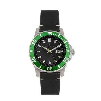 Кожаные наручные часы Dive pro 200 с датой Nautis, мультиколор
