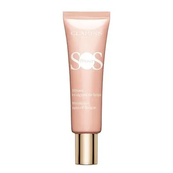 Clarins SOS Праймер под макияж Розовый цвет Корректирующий 24-часовое увлажнение Увлажняющий праймер Размывает несовершенства Придает сияние и подготавливает кожу Для всех типов кожи 1,0 унция
