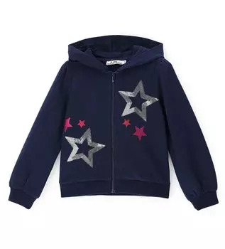 Толстовка на молнии для девочки Original Marines (7-8 лет (Рост 122-128))