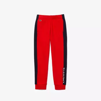 Детские флисовые брюки Lacoste