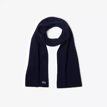 Шерстяной шарф Lacoste Unisex