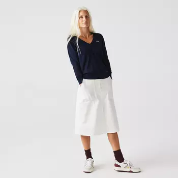 Женский свитер Lacoste из органического хлопка