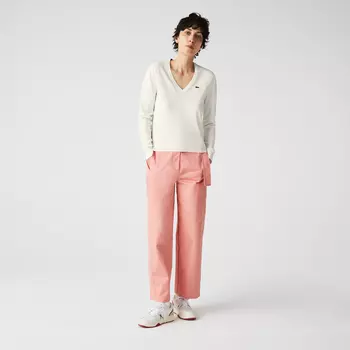Женский свитер Lacoste из органического хлопка
