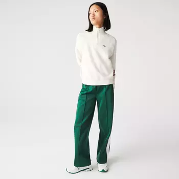 Женский свитер Lacoste с высоким воротом на полнии