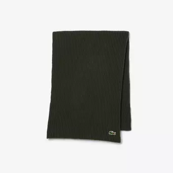 Шерстяной шарф Lacoste Unisex