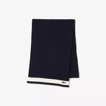 Шерстяной шарф Lacoste Unisex