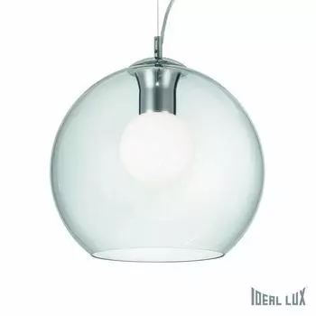 Подвесной светильник SP1 D30 Ideal Lux Nemo TRASPARENTE в форме шара