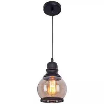 Подвесной светильник MD.0168-1-P BK Imex