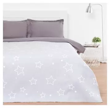Покрывало этель Grey Star, 150*215 см, 100% хлопок