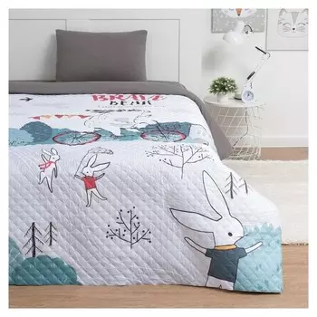 Покрывало "Этель" 1,5 сп Brave Bear, 145*210 см, микрофибра
