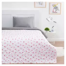 Покрывало Lovelife 1,5 сп "Милые сердечки" (Вид 1), 145*210 см,100% п/э, микрофибра