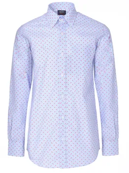 Рубашка хлопковая regular fit PAUL & SHARK