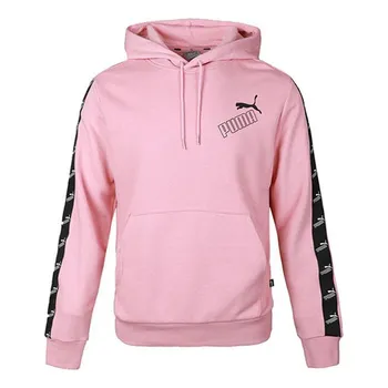 Толстовка amplified hoodie 'pink' Puma, розовый