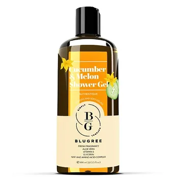 BLUGREE Гель для душа Огурец-Дыня 400.0